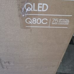 SAMSUNG 75"INCH QLED 4K Q80C 