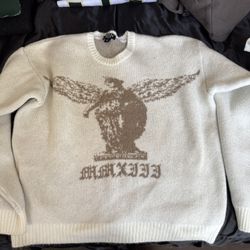 Knitted Heavyweight Sweater Angel New 