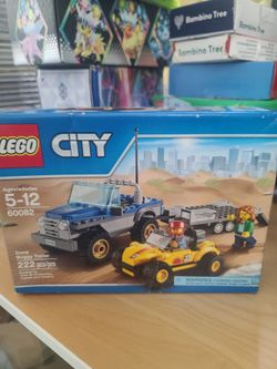 Lego city dune buggy trailer 60082 set