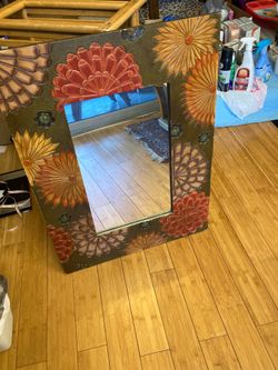 Designer mirror 31 inches tall 24 inches long for $20