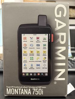 Garmin Montana 750i 5” GPS with Bluetooth