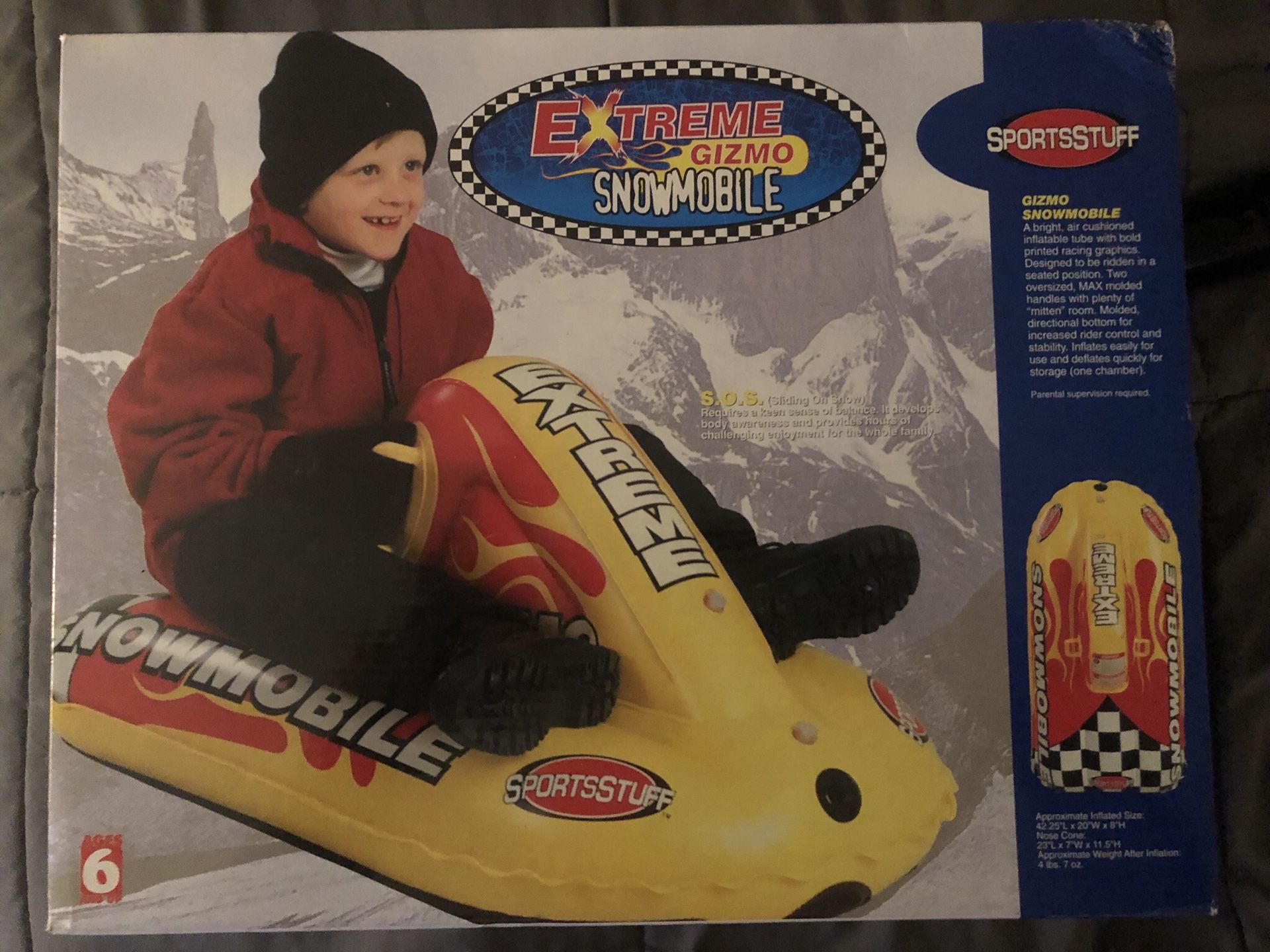 2 inflatable sleds