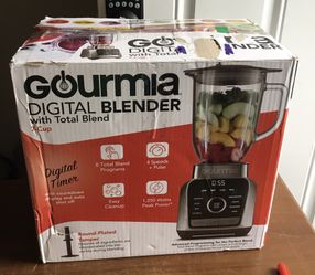 Gourmia Digital Blender With Total Blend 7 Cup
