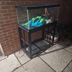 Reptile Tank with Stand
