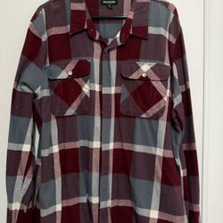 True Religion XXL Burgundy And Gray