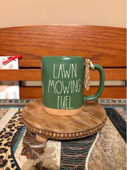 Rae Dunn Lawn Mowing Fuel Mug