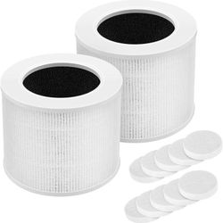 New 2 Pk Core Mini Replacement Filters For Levoit Mini Air Purifier 