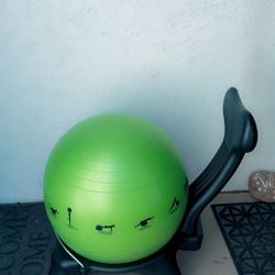 GAIAM Balance Ball Chair for Improved Posture & Core Strength 