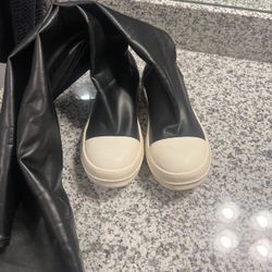 Rick Owen Thigh High Boots