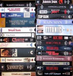 Lot of 46 VHS Movies