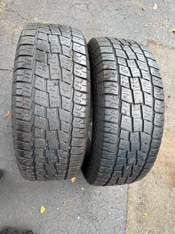 Set of 2 nice tires 265/70/15 ( We install & balance)