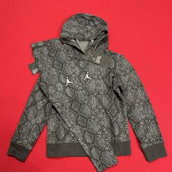 Little Girls Jordan Hoodie And Leggings Set