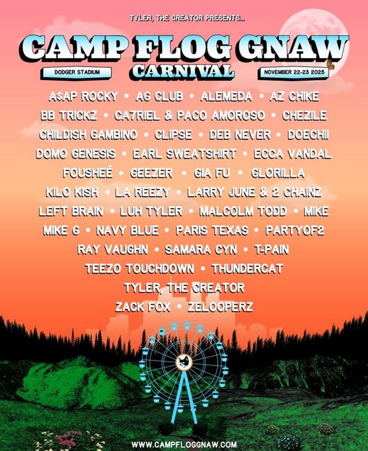 Camp Flog Gnaw Ga Wristband