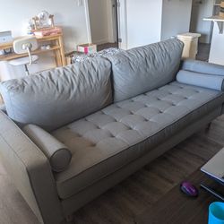 Grey Couch - Bought New 12 Months Ago