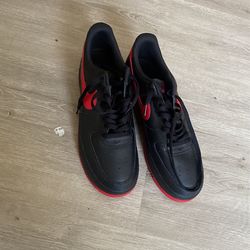 Still New Black And Red Af1s Size 11 And Half