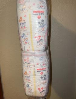 Size 2 Huggies Diapers