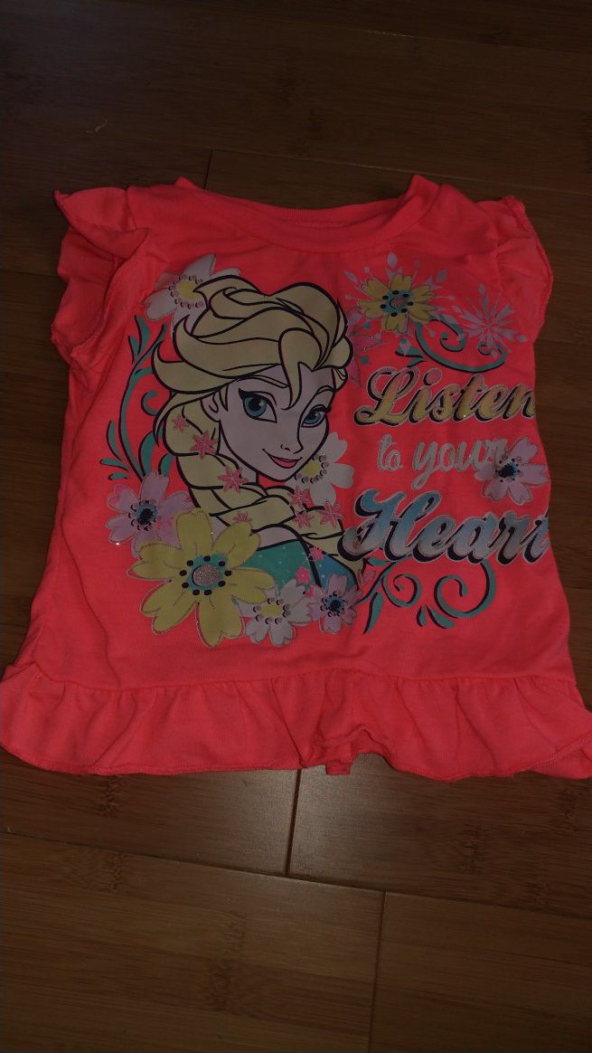 3T Elsa Frozen shirt