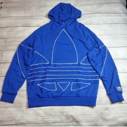 Adidas Men Trefoil Outline Hoodie