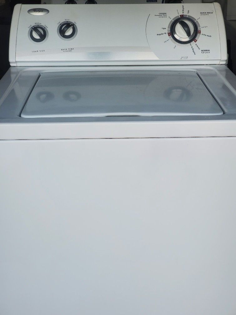high Capacity whirlpool washer