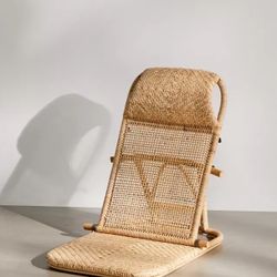 Urban Outfitters Tatami Woven Rattan Folding Chair