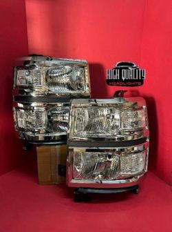 Chevy Silverado 2014-2015 headlights