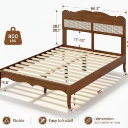 NEW inbox Queen size bed frame 