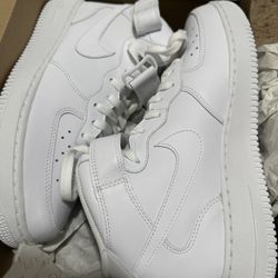 Nike Air Force Mid 8.5 Deadstock $65 All White
