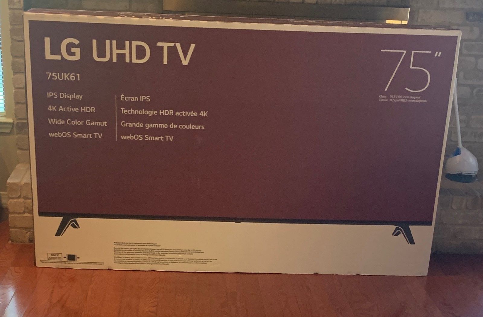 LG UHD TV 75"