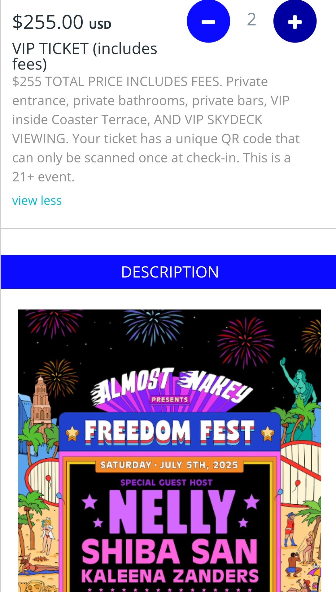 Almost Nakey Freedom Fest 7/5