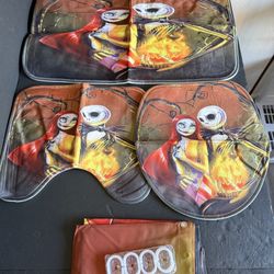 Spooky Halloween Bathroom 4pcs Set “New”