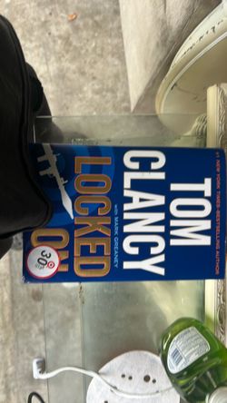 Tom Clancy Locked On Paperback Book