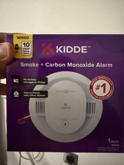 Kiddie combo unit smoke and carbon monoxide