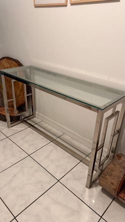 Front entrance table