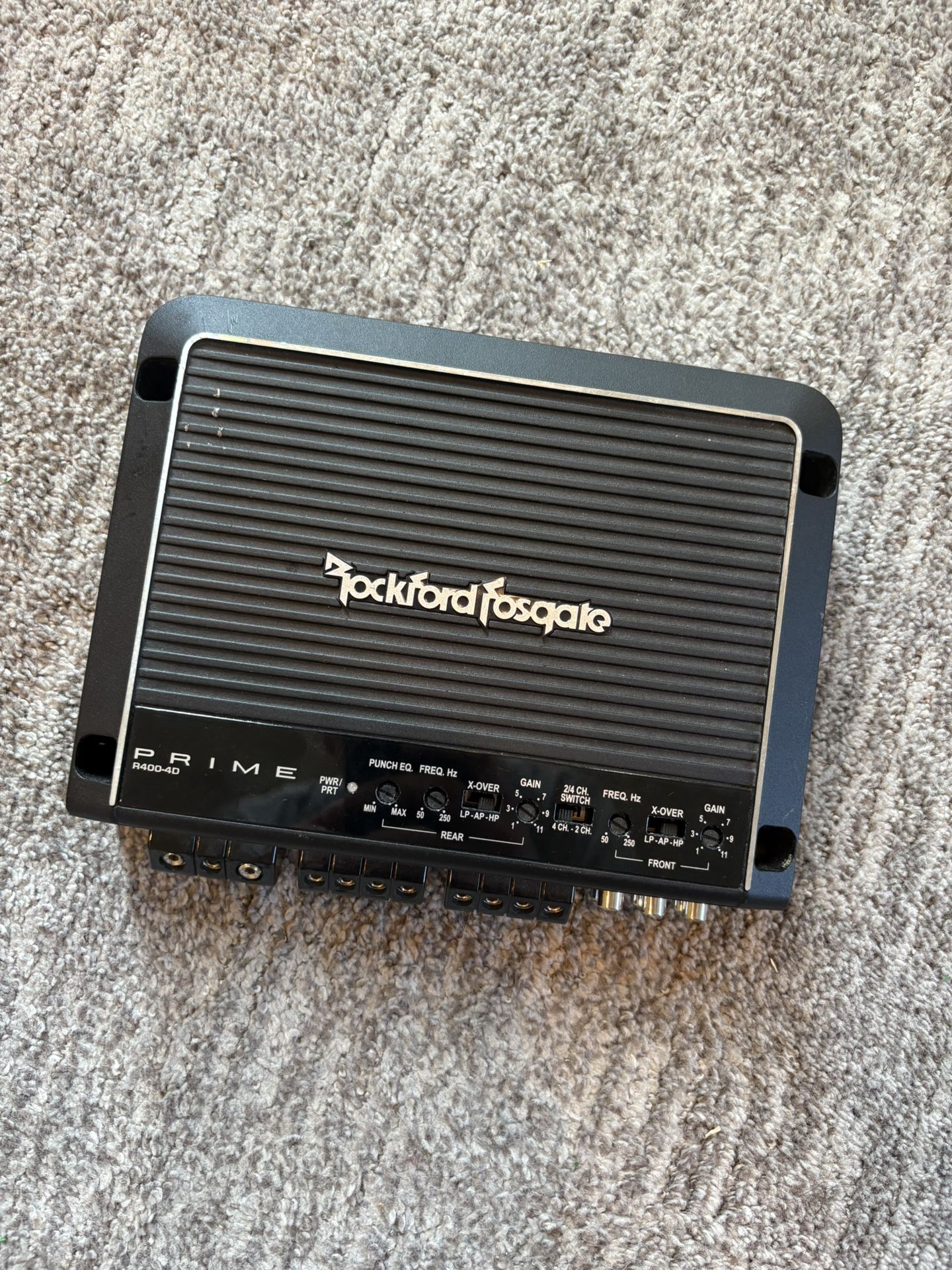 Rockford 4 Channel 400w Car Amp