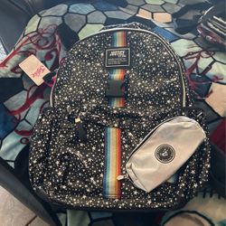 justice back pack