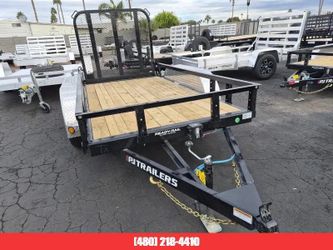 2026 Pj Trailers 10X60 Tandem Axle, 7K Gvwr