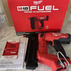 M18 FUEL 18-Volt Lithium-Ion Brushless Cordless Gen II 18-Gauge Brad Nailer (Tool-Only)