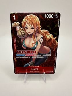 Nami Tournament Pack Vol. 3 Winner OP Promo Card