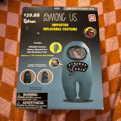 Among Us Impostor Inflatable Costume for Kids