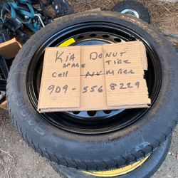 Kia Forte Spare Tire Donut Type