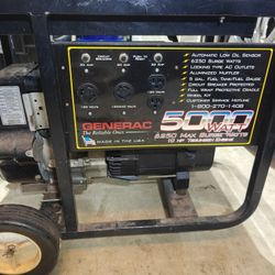GENERAC 5000 Watt Generator 