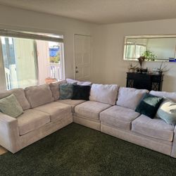 Large L-Shaped Sectional – Clean & Very Comfortable