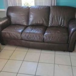 Leather Couch