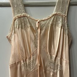 1920s Silk Nightgown 