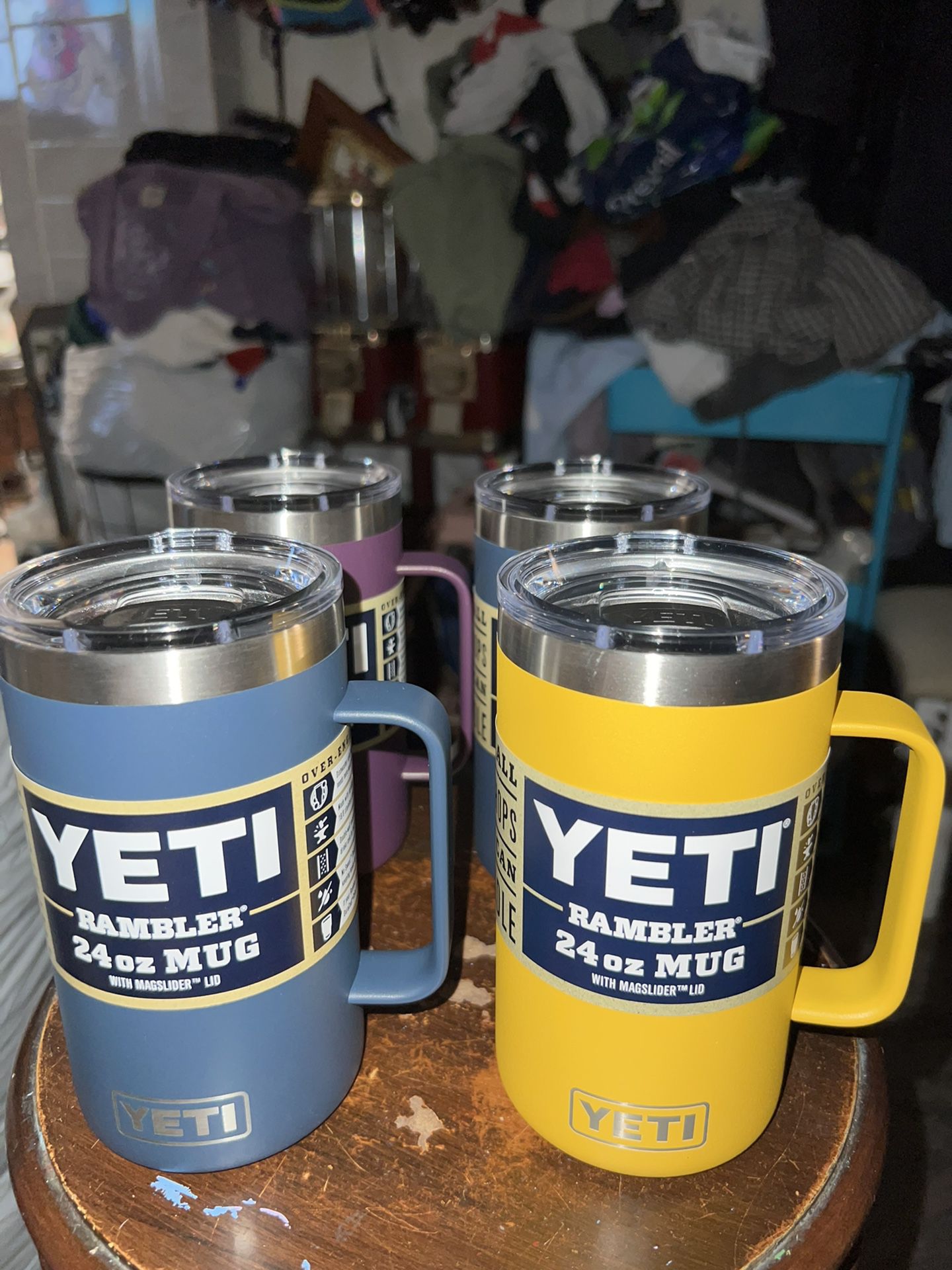 Yeti Rambler Tumbler Stackable 26 Oz. Alpine Yellow With Straw Lid for Sale  in Los Angeles, CA - OfferUp