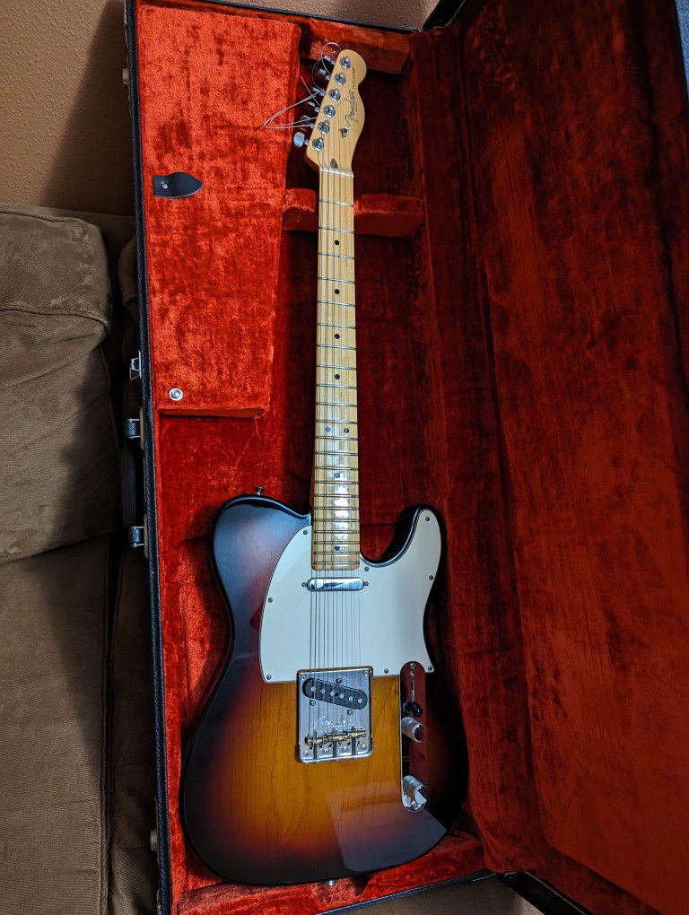 USA Fender Telecaster Professional 3-Color Sunburst