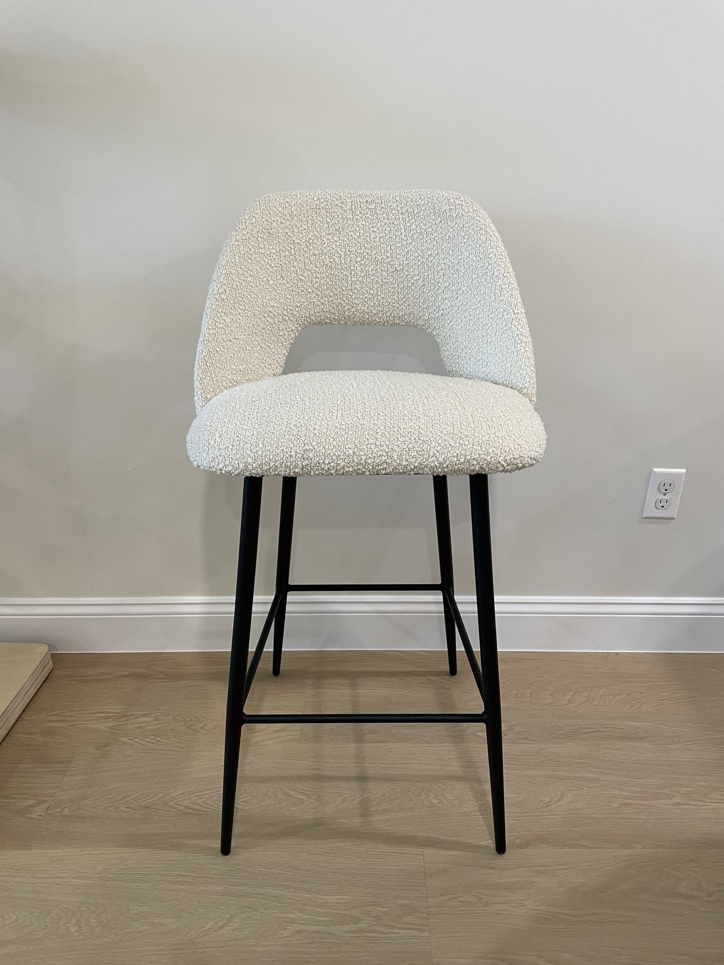 Boucle Bar Stools (2)
