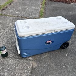 Coleman Xtreme5 100qt Cooler With Wheels