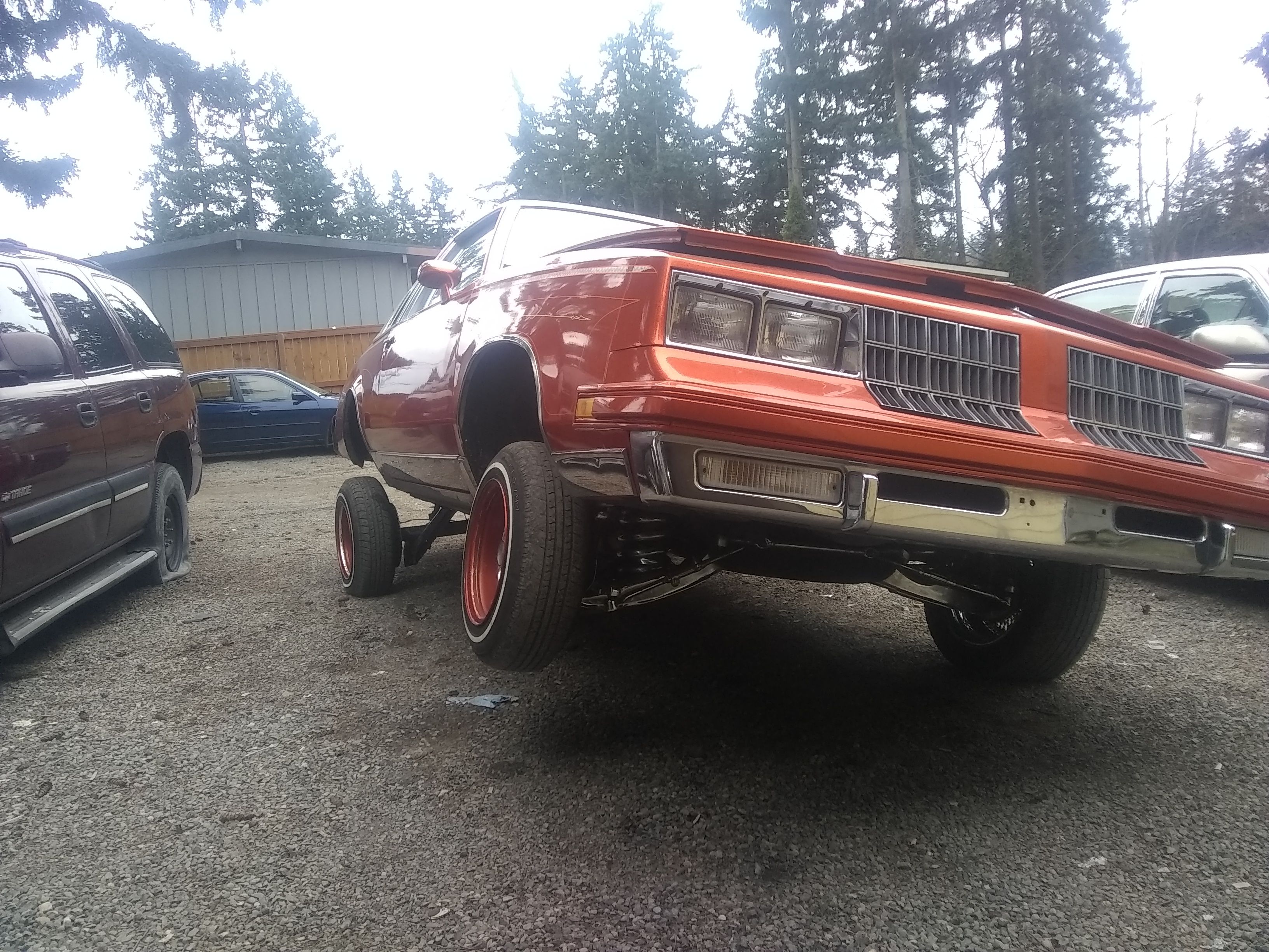 Lowrider with hydraulics first