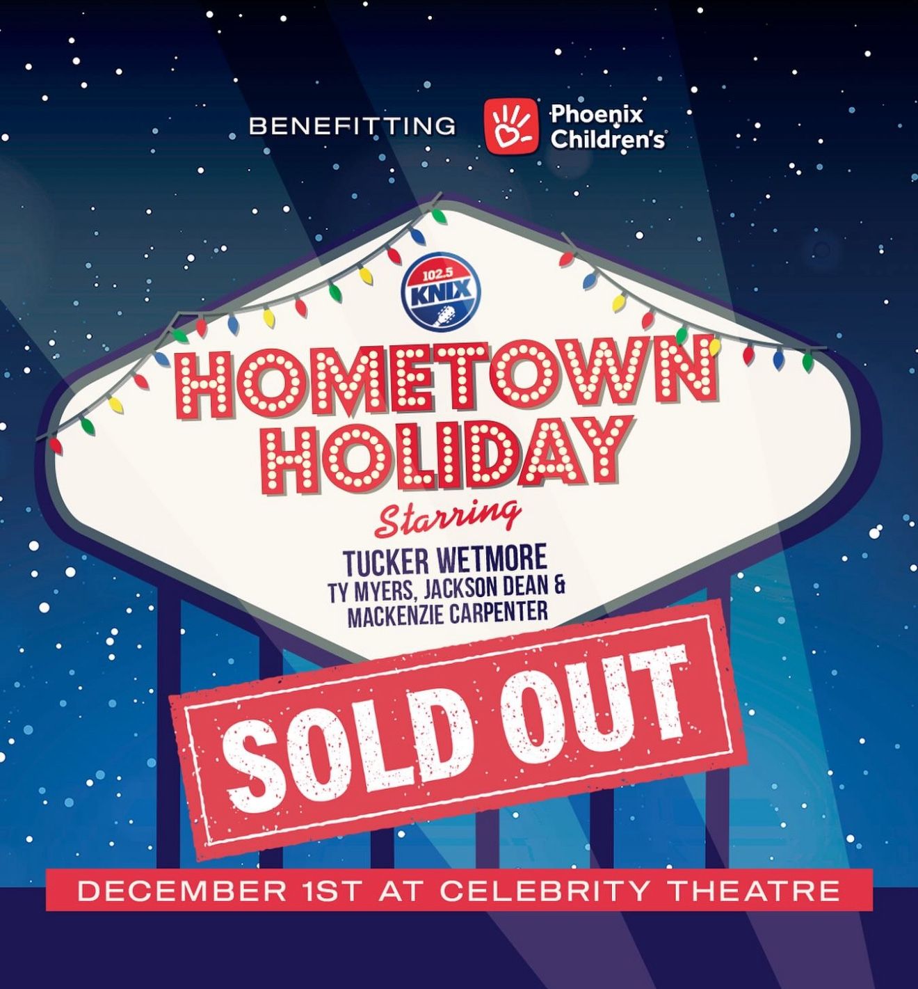 KNIX Hometown Holiday Tickets 